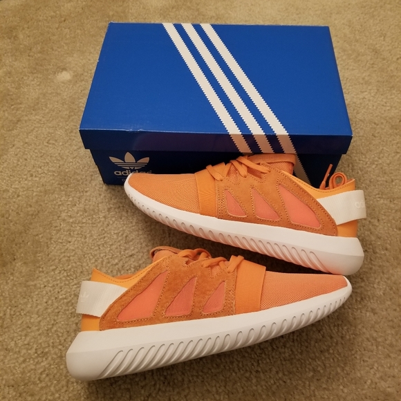 Adidas Tubular Viral women size 7 brand new with - Picture 5 of 7